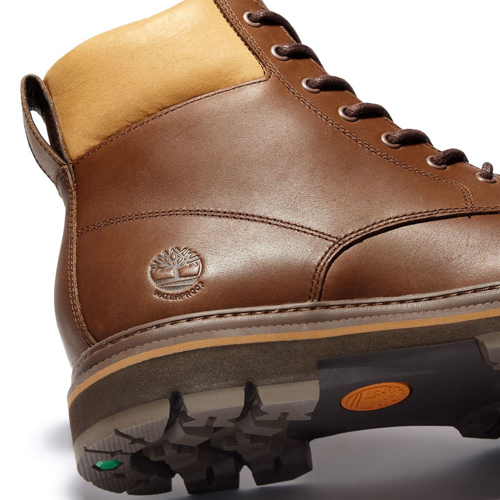 Bocanci De Zapada Timberland Barbati Maro - Port Union Waterproof Plain-Toe - Romania - MDTHGL896